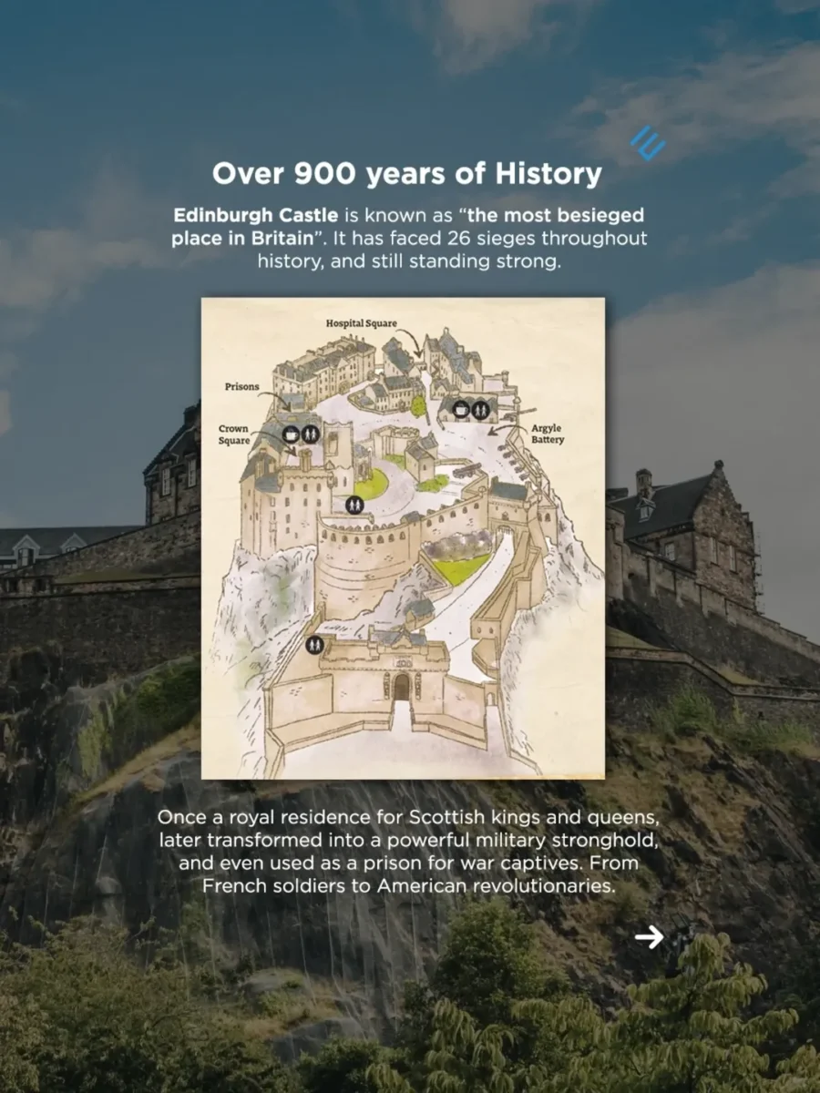 Scotland’s Mighty Castle On Ancient Volcano